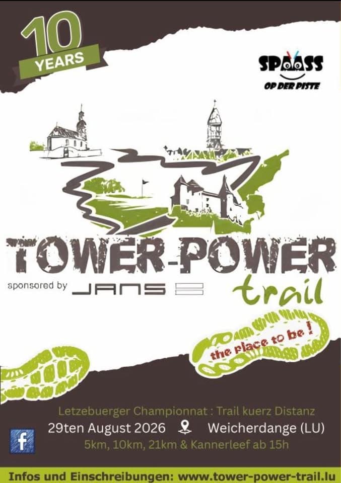10e Tower-Power-Trail sponsorisé par JANS