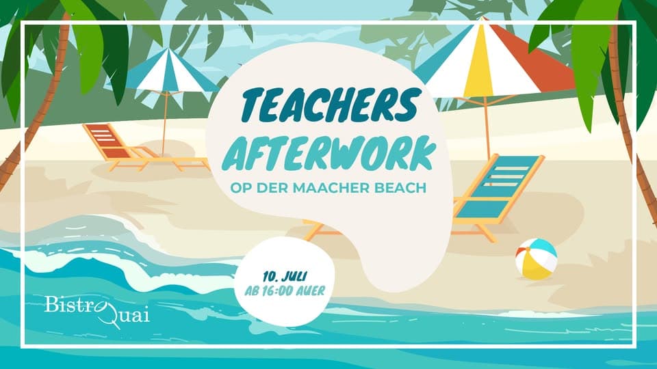 Teachers Afterwork at Maacher Beach