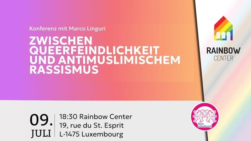 Conference with Marco Linguri: Between Queerphobia and Anti-Muslim Racism