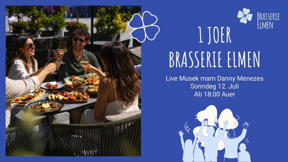 1 an Brasserie Elmen