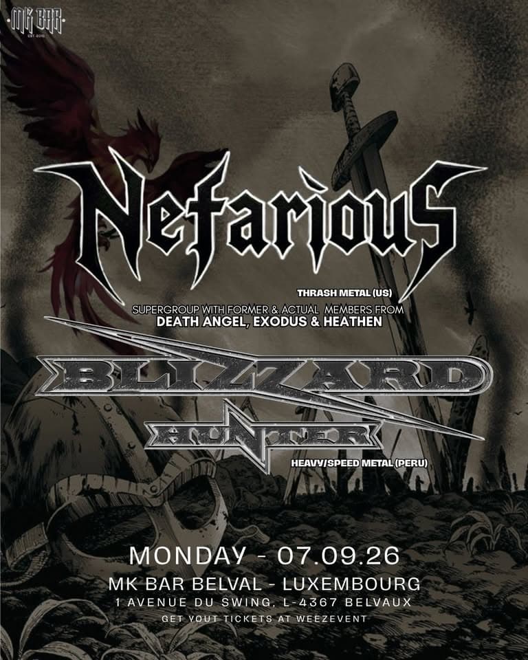 Nefarious & Blizzard Hunter au MK Bar Belval