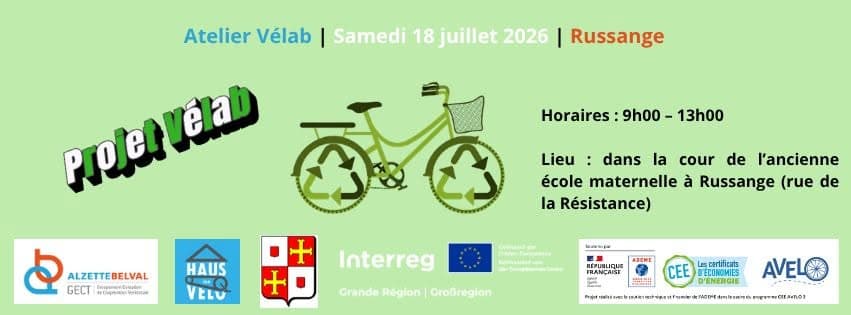 Atelier vélo participatif à Russange