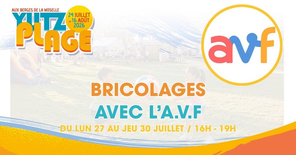 Yutz Plage - DIY Workshops with AVF