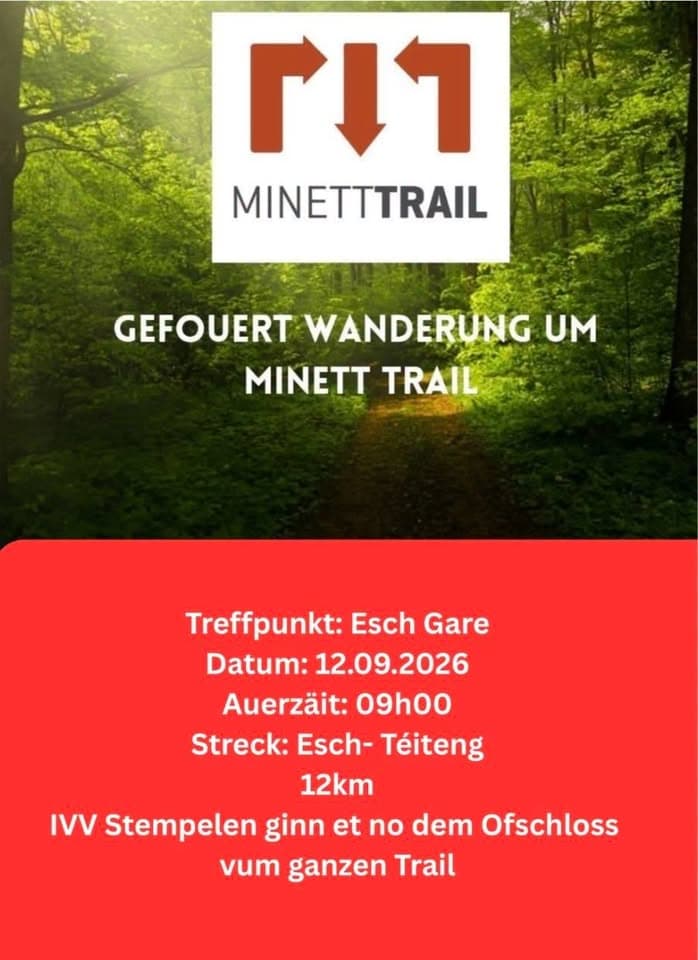 Minett Trail Esch-Tétange