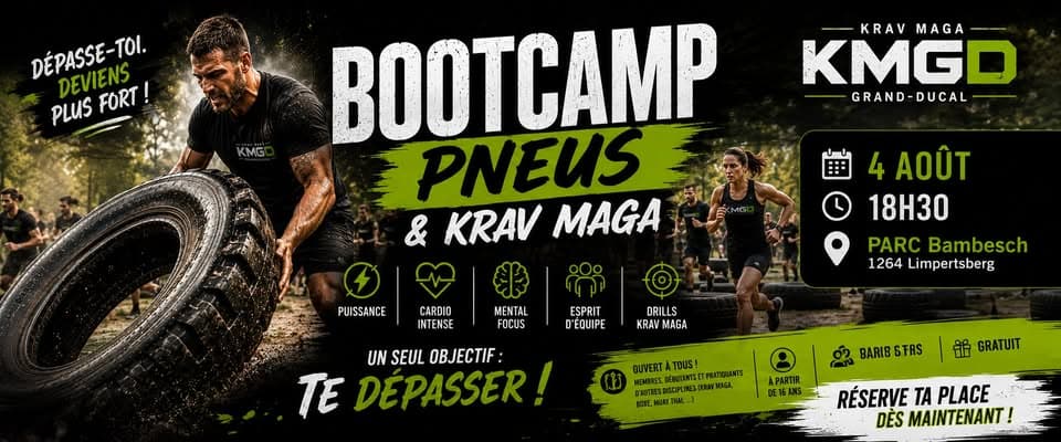 Bootcamp pneus & Krav Maga