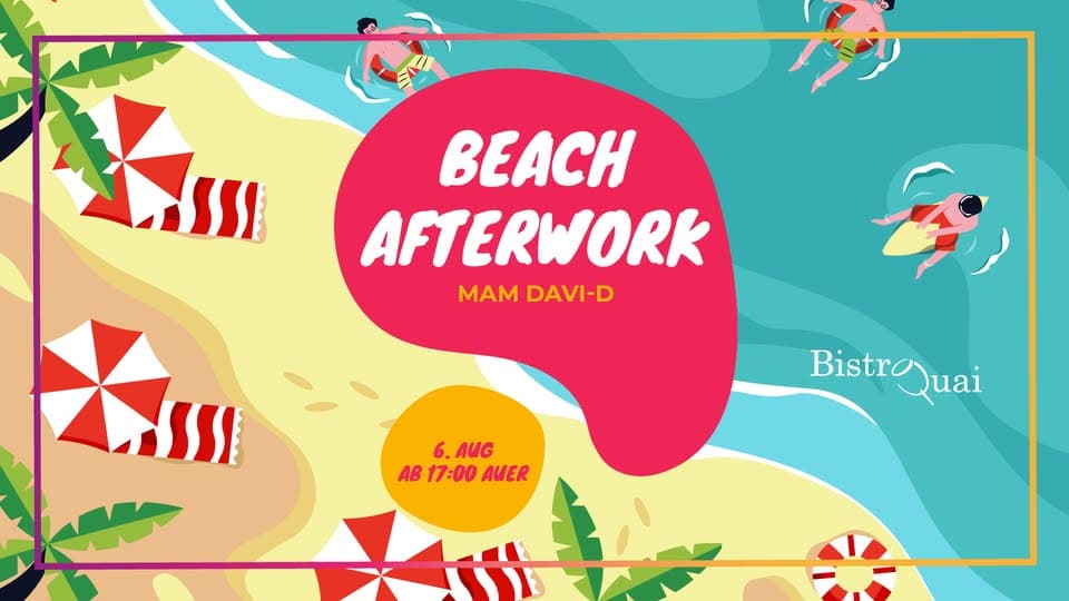Beach afterwork at Maacher Beach