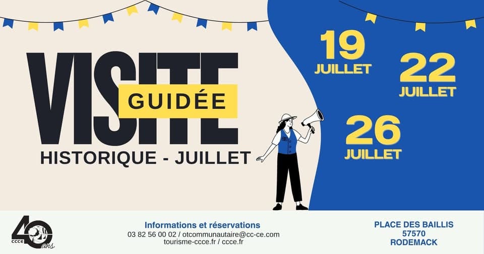 Visite guidée historique – Juillet