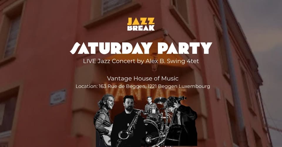 Jazz Break Night - Musique live par Alex B. Swing 4tet
