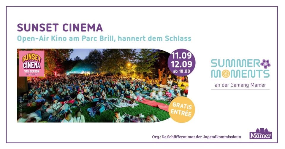 Sunset Cinema - Cinéma en plein air