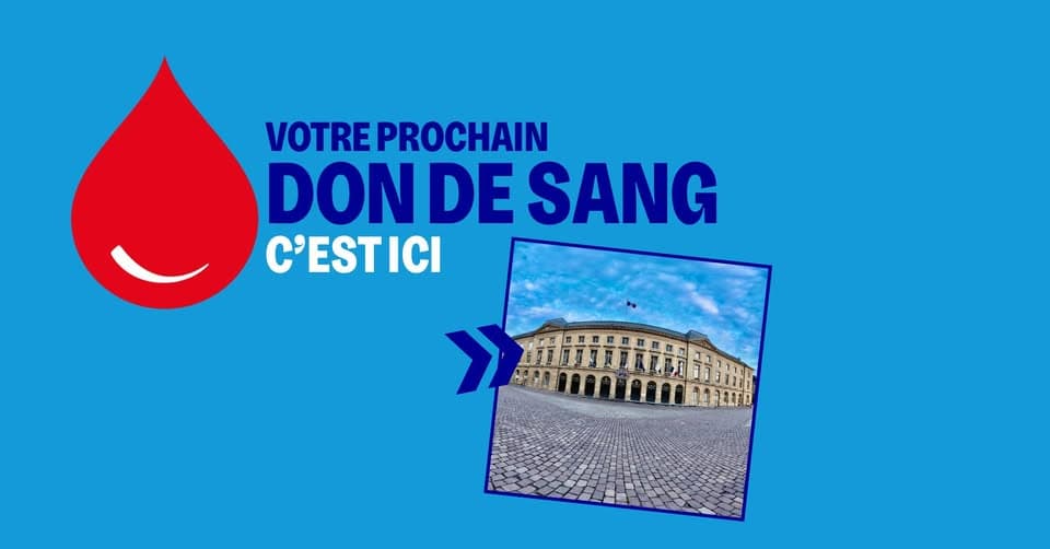 Don de sang – Hôtel de ville - Metz
