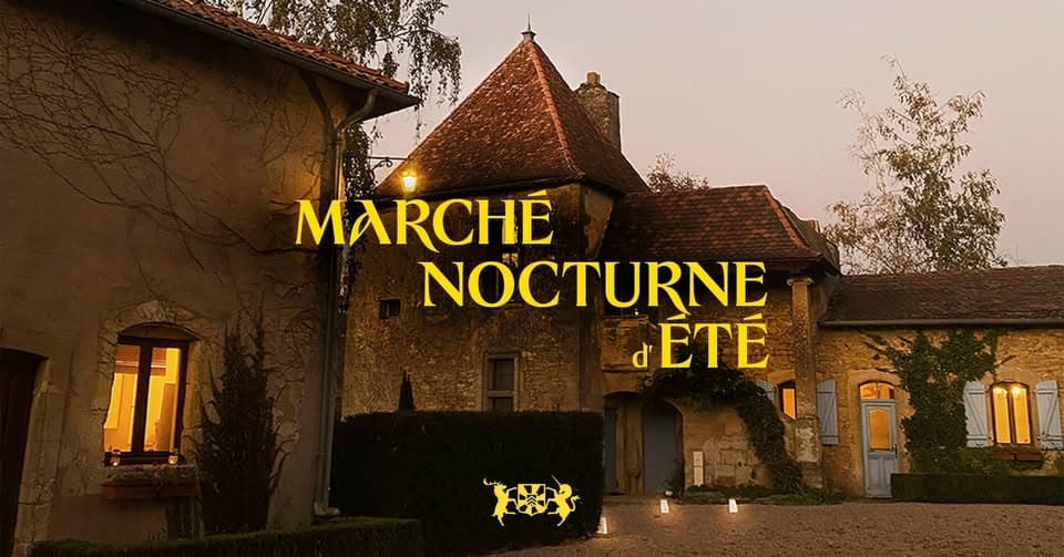Marché nocturne d'été