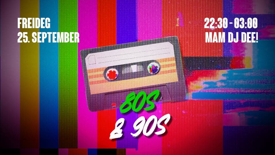 80s & 90s mam DJ DEE!