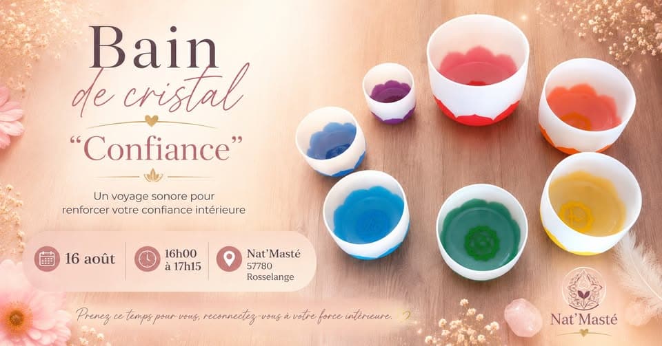 Crystal Sound Bath “Confidence”