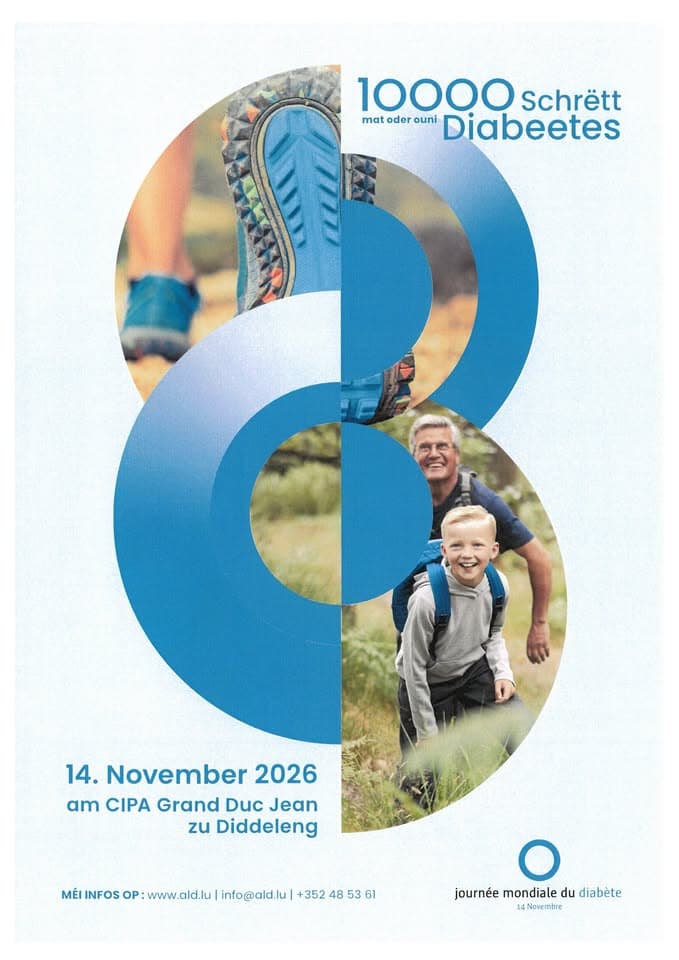 Dudelange FLMP IVV Walk – 10,000 steps with or without diabetes