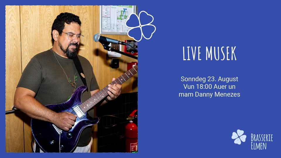Musique live avec Danny Menezes