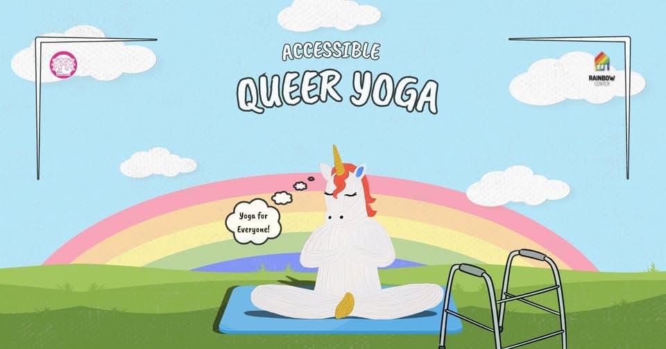 Yoga queer accessible avec Nonie