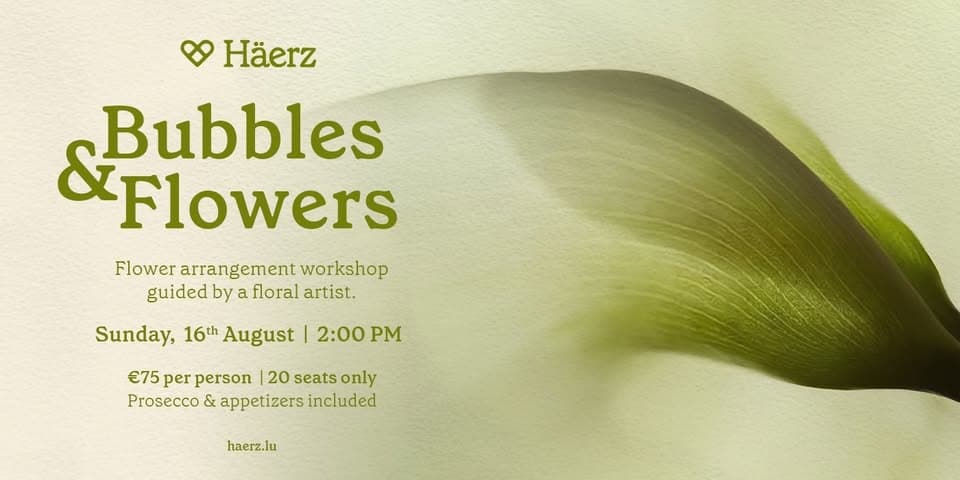 Bubbles & Flowers: Flower Masterclass