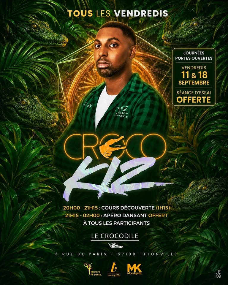 Kizomba classes in Thionville – CrocoKiz open day