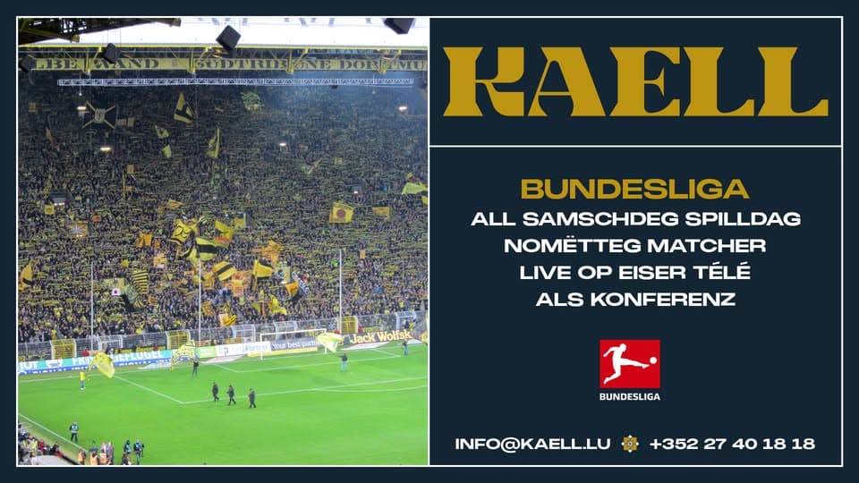 Bundesliga Live at Brasserie Kaell