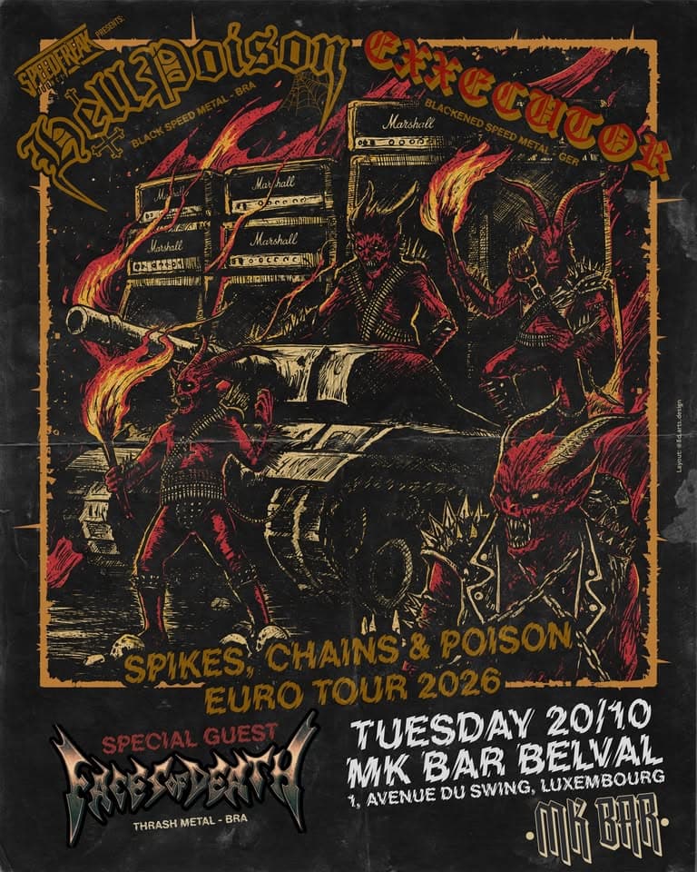 Hell Poison & Exxecutor + Faces of Death @ MK Bar Belval