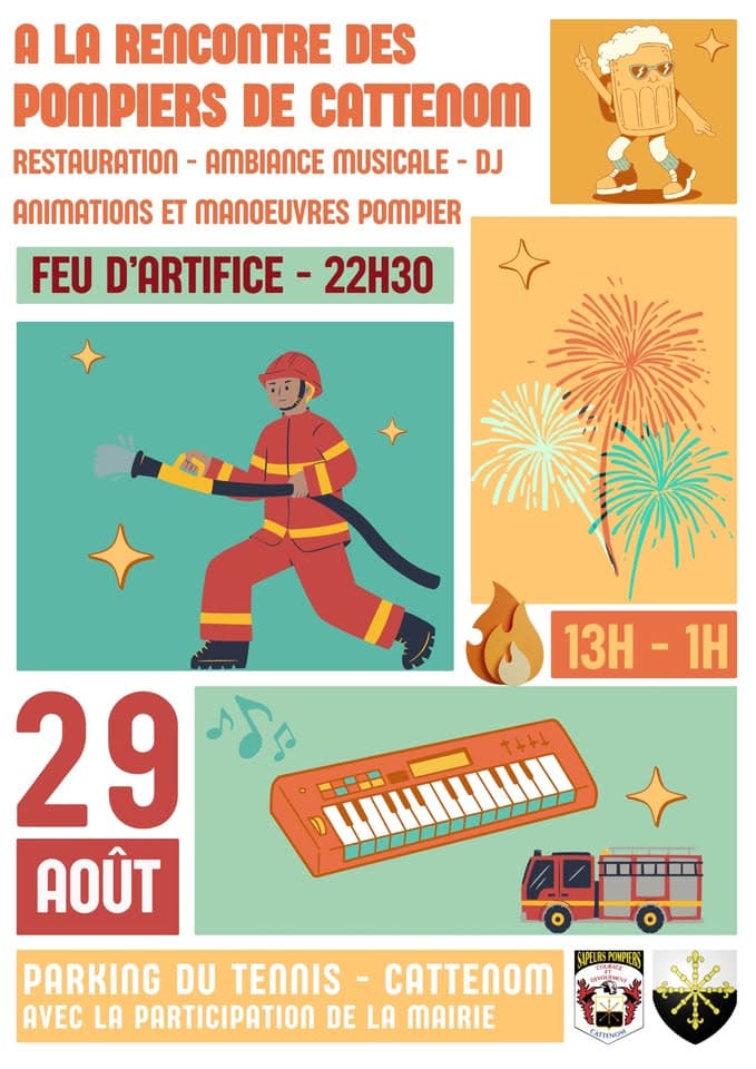 A la rencontre des pompiers de Cattenom