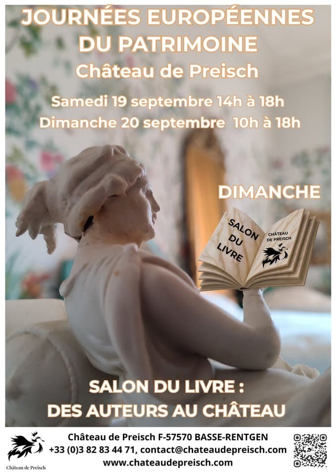 Salon du livre : Des auteurs au château
