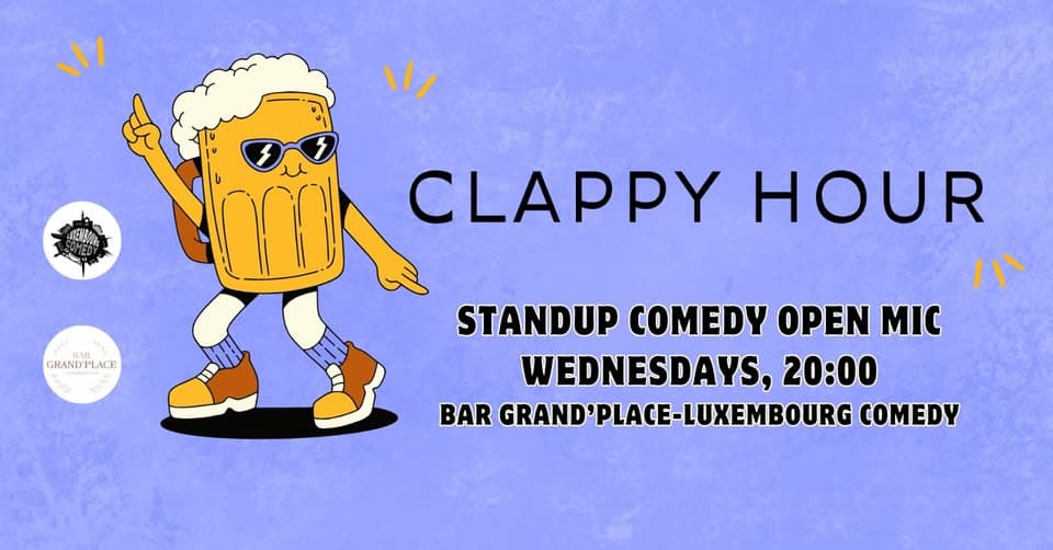 Stand-up Comedy Open Mic – Clappy Hour