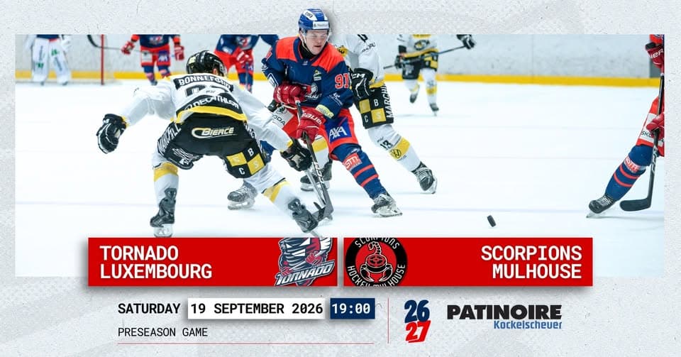Tornado Luxembourg vs Scorpions Mulhouse