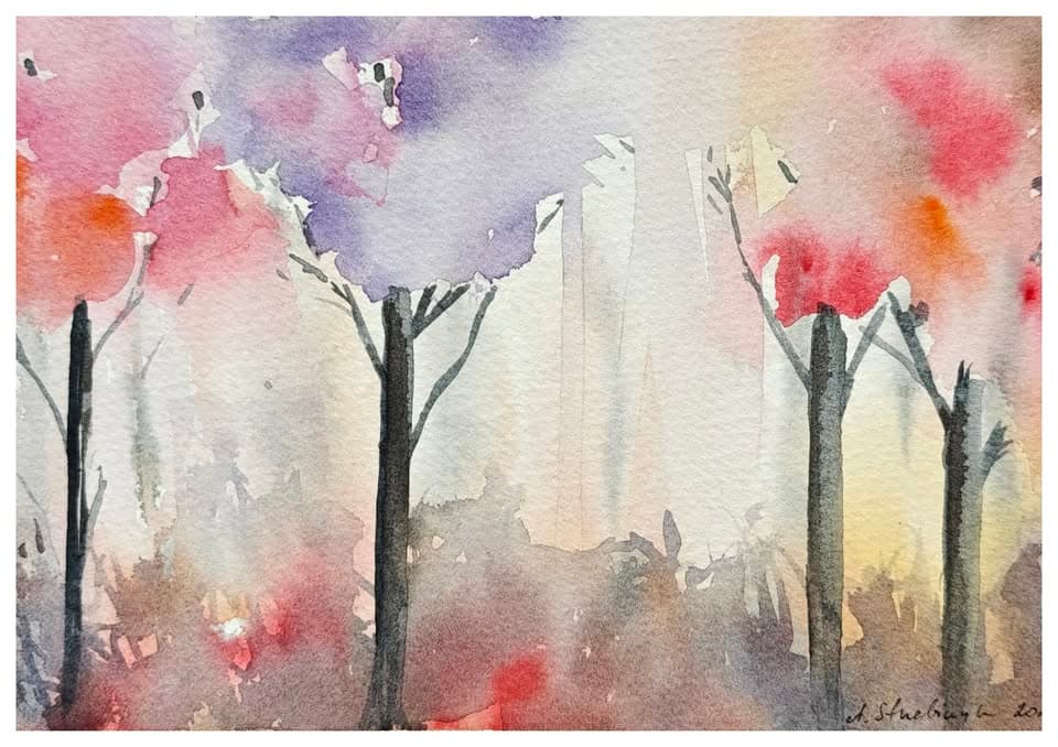 Méditation à l’aquarelle