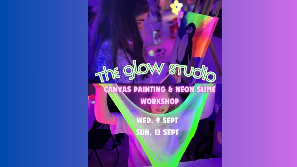The Glow Studio: Canvas Painting & Neon Slime
