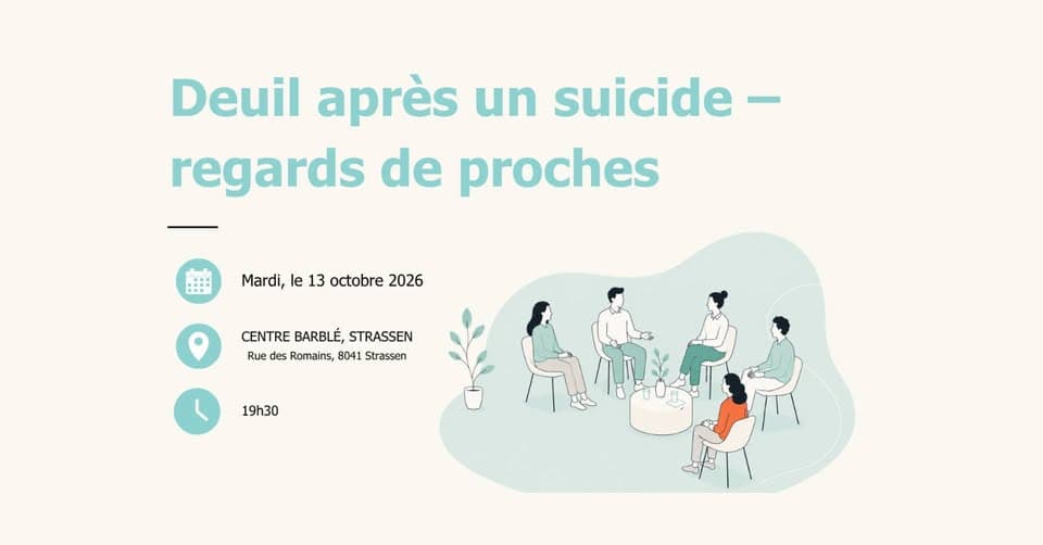 Round table: Grief after a suicide - perspectives from relatives