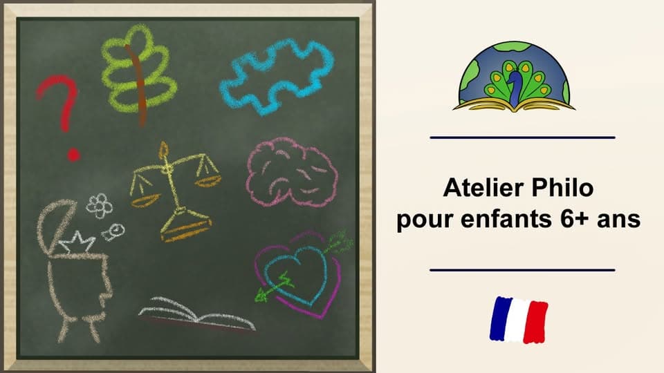 Atelier « Philo-Art » en français pour enfants (6+) animé par Awa