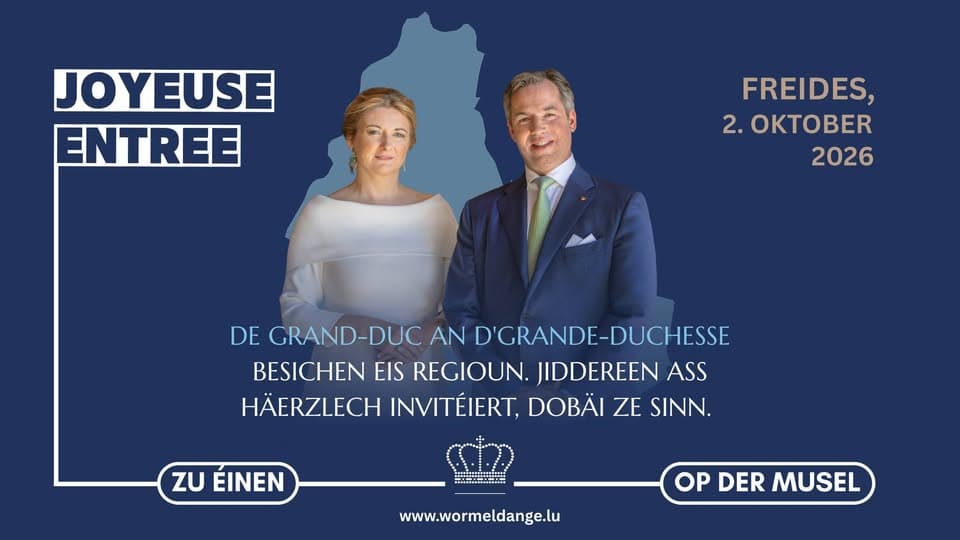 Joyeuse entrée - Éinen Op der Musel