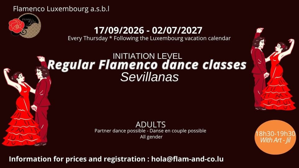 Flamenco adultes : Sevillanas pour débutants