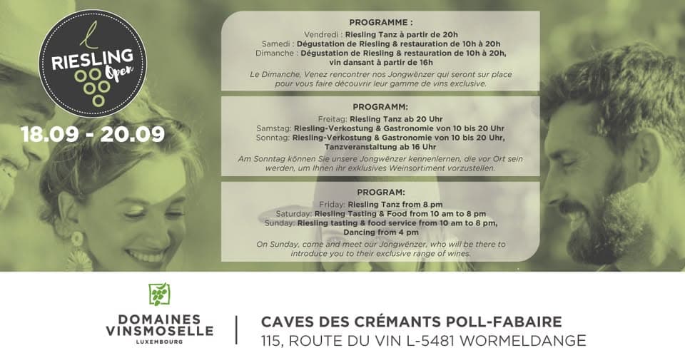 Riesling Open at Domaines Vinsmoselle