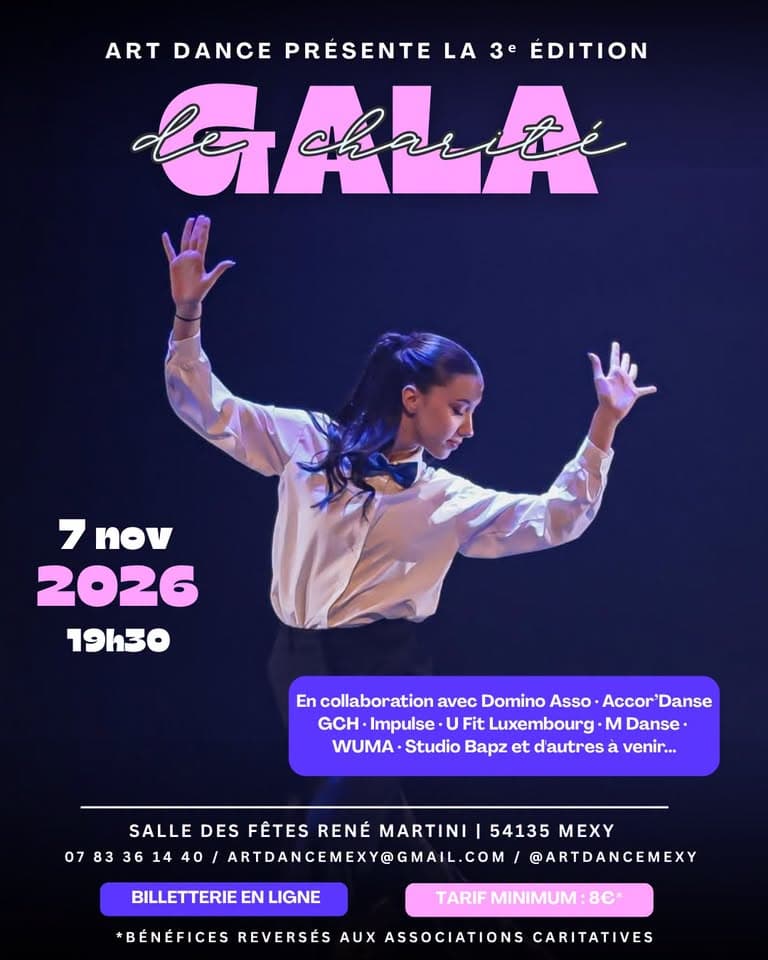 Gala de Charité 3.0 Art Dance Mexy