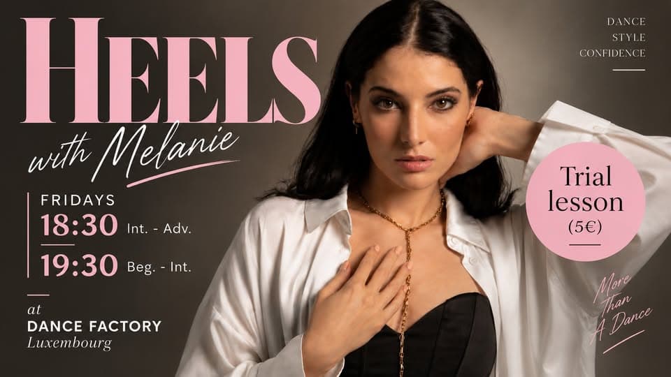 Cours d’essai : Heels avec Melanie