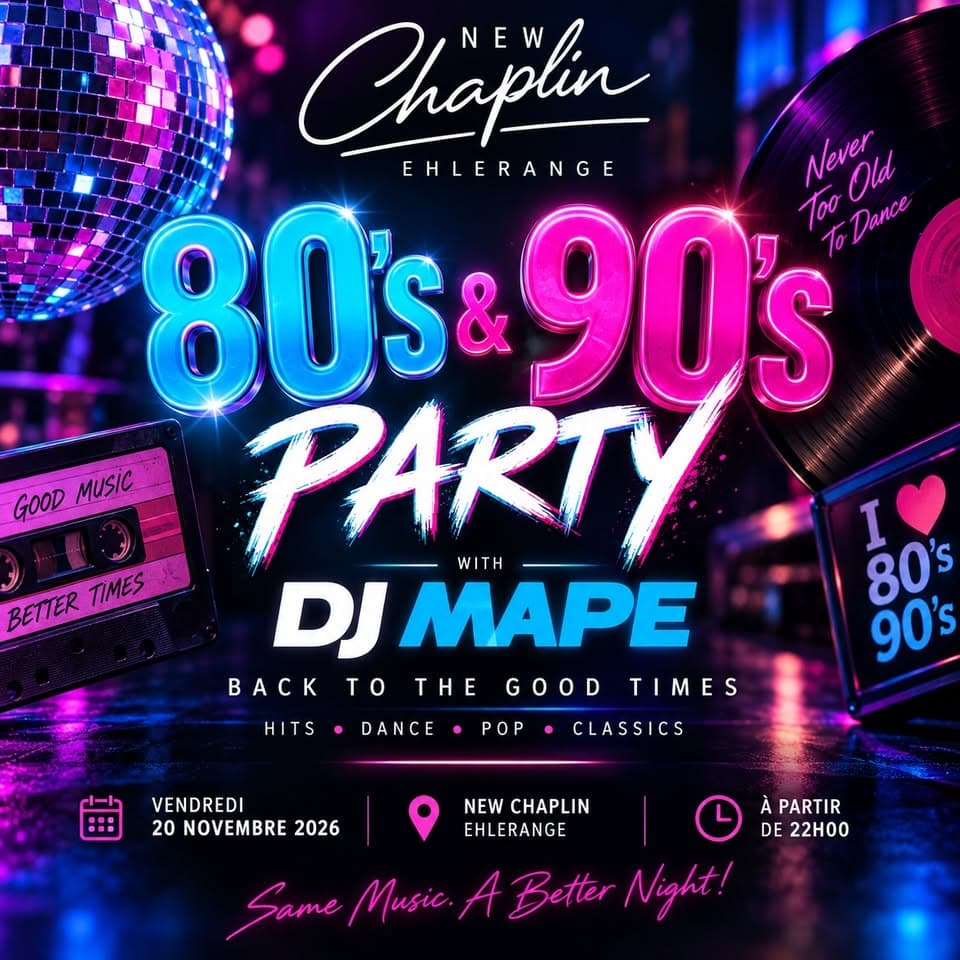 80’s & 90’s Party DJ MAPE