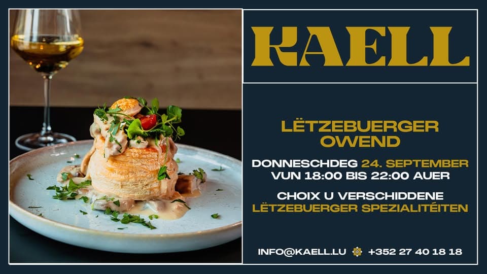Soirée luxembourgeoise