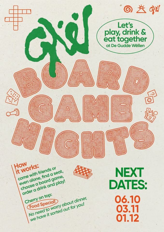 Board Game Nights au De Gudde Wëllen
