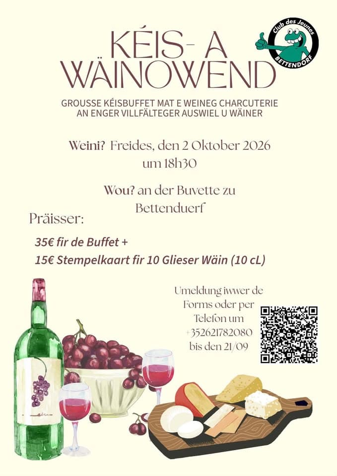 Soirée fromage et vin
