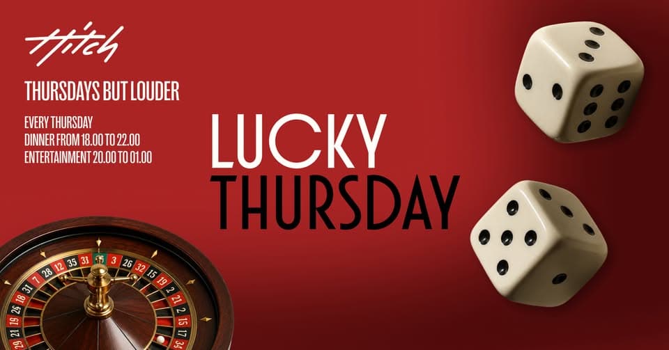 Lucky Thursday: Dinner, Drinks & Music at Hitch