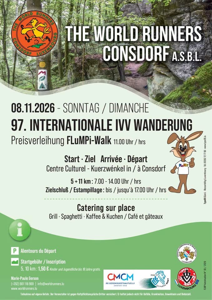 CONSDORF FLMP IVV Walk + FLuMPi-Walk Prize Ceremony