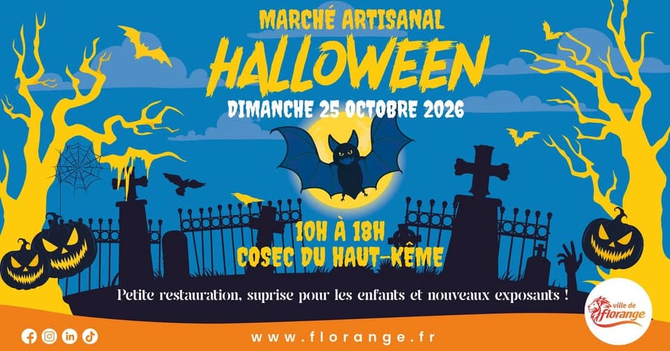 Marché artisanal d'Halloween