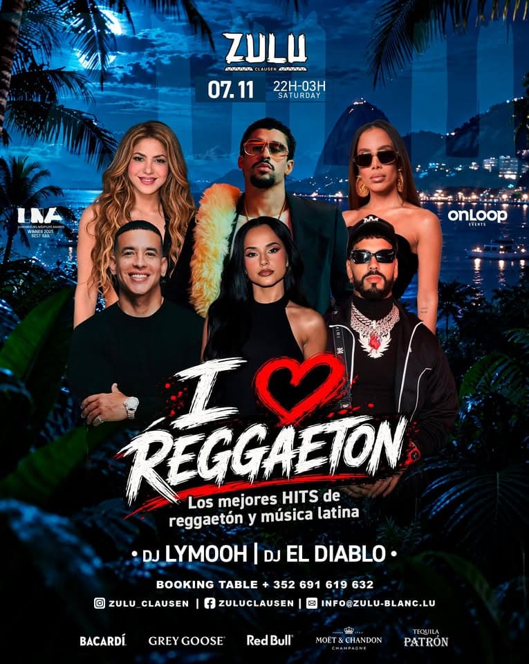 I ❤️ Reggaeton • Zulu Clausen