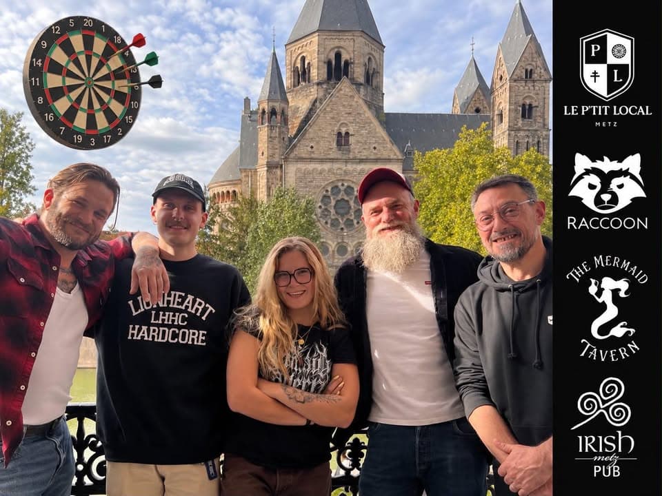 Grand tournoi de fléchettes interbars – phases de poules