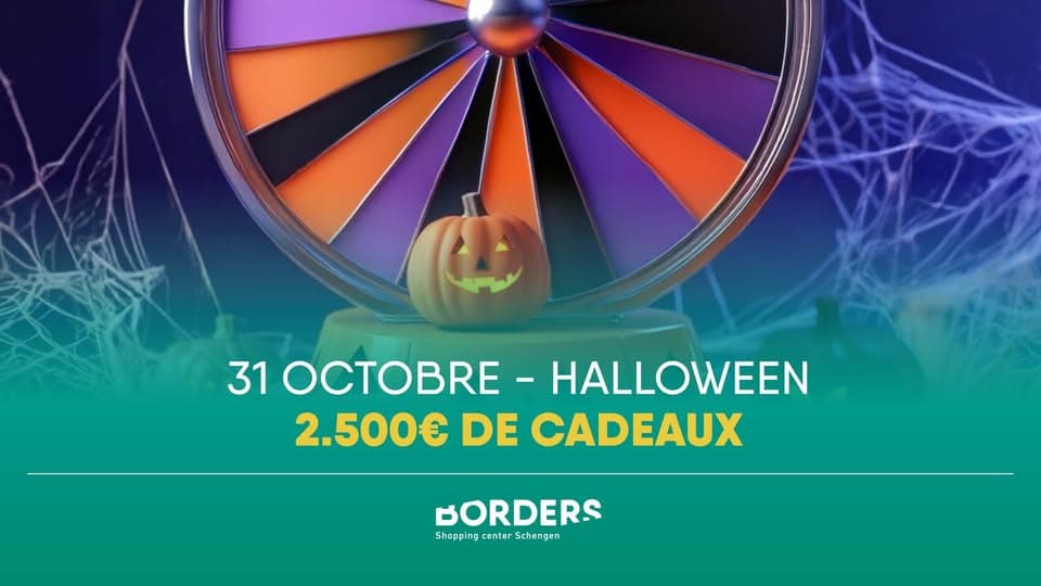 Halloween débarque à BORDERS !