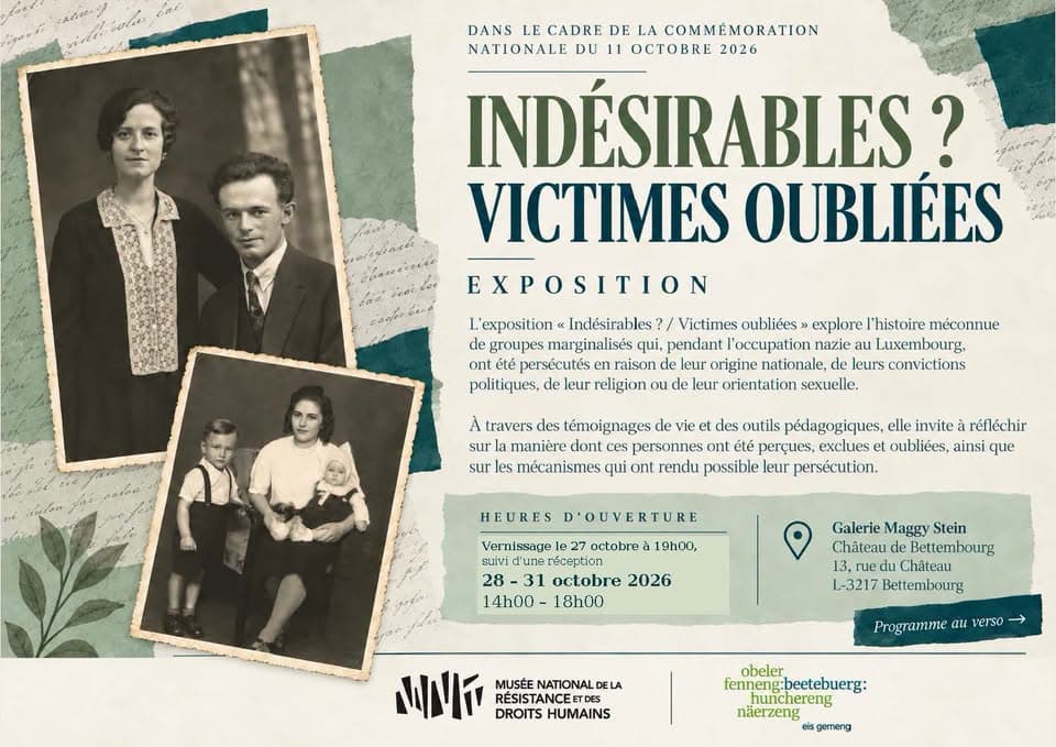 Indésirables ? | Victimes oubliées – Exposition