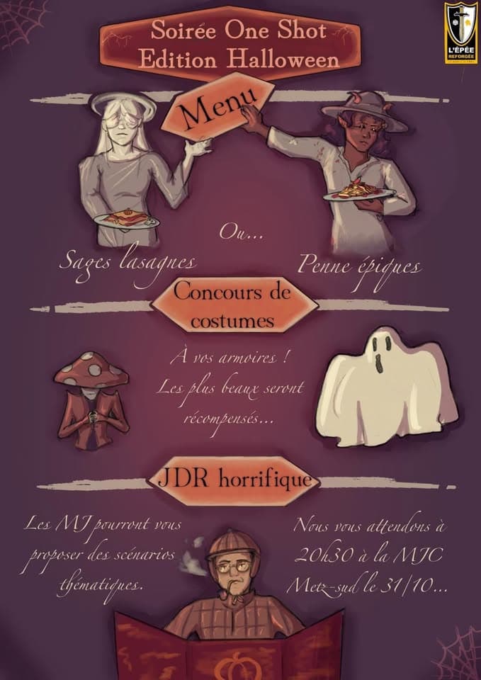 Special Halloween One-Shot RPG Evening