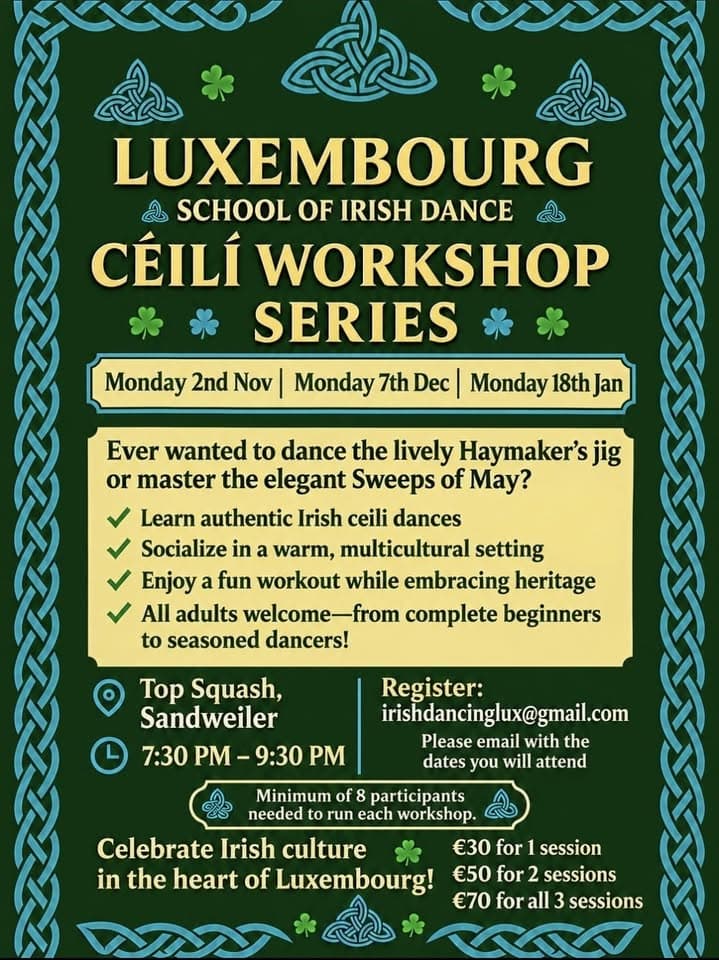 Atelier de danse céilí / bal folk irlandais